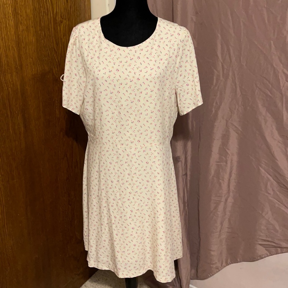 Madewell lined zippered back dress,sz.14